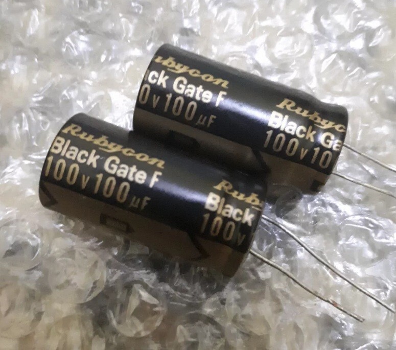Black Gate F  100uF 100V NOS PAIR