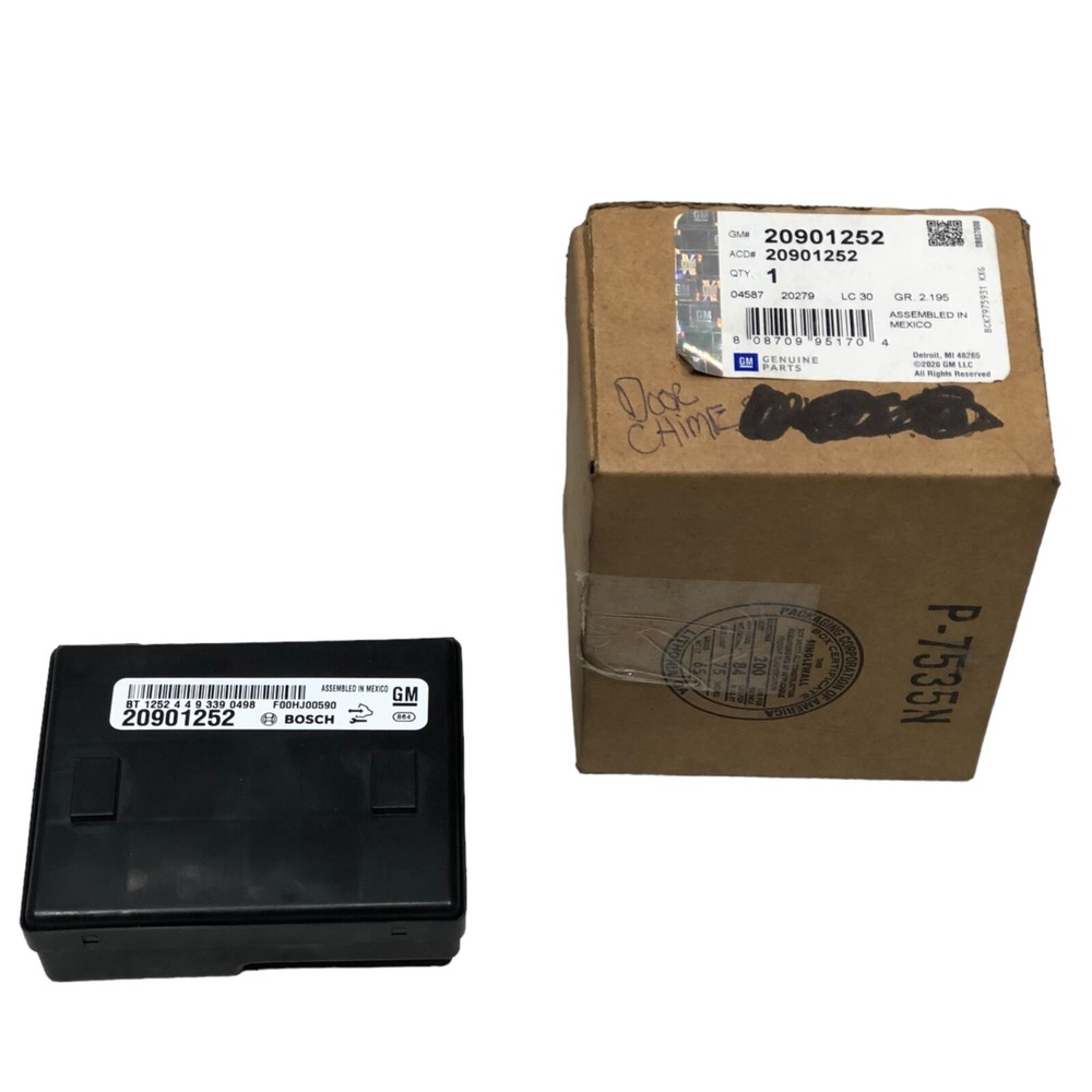 GM 20901252 Dash Cluster Switch Alarm — Other # 15094580 25907082 — Genuine OEM