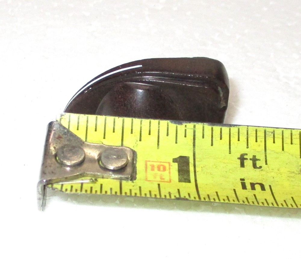 One Cornell Dublier Decade Capacitor Box Replacement Brown Chicken Head Knob