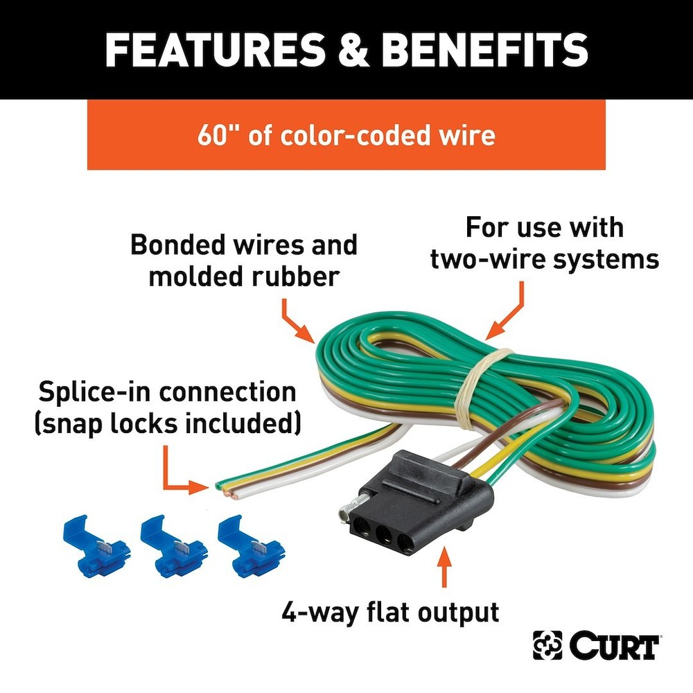 CURT 58044 TRAILER CONNECTOR