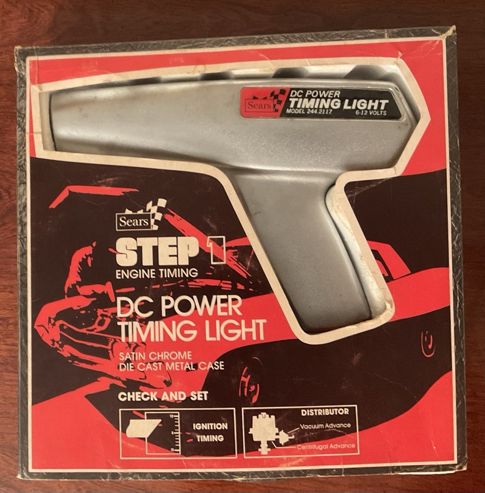 SEARS STEP 1 DC POWER ENGINE TIMING LIGHT 2117 - PREOWNED
