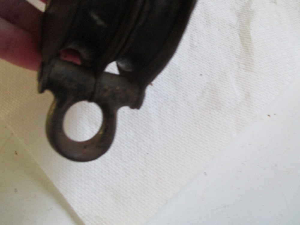 Vintage Star Double Pulley No. 2 with rope pull releases