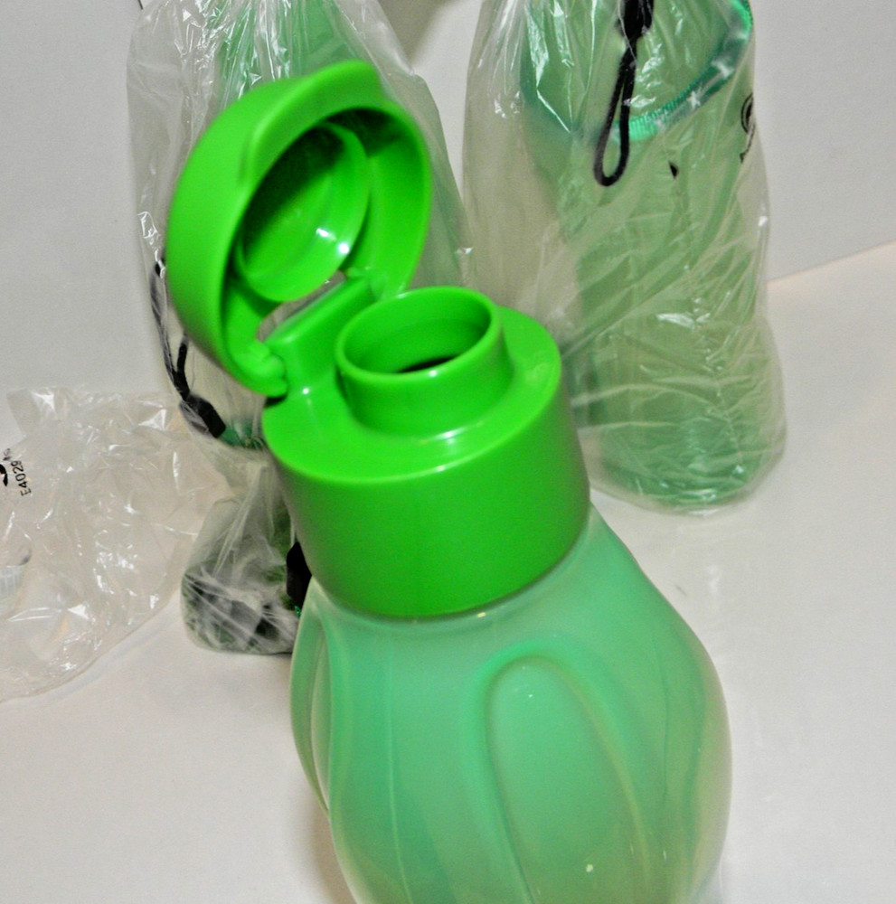 NEW Three Tupperware ECO 16 oz Water Bottle #46 *