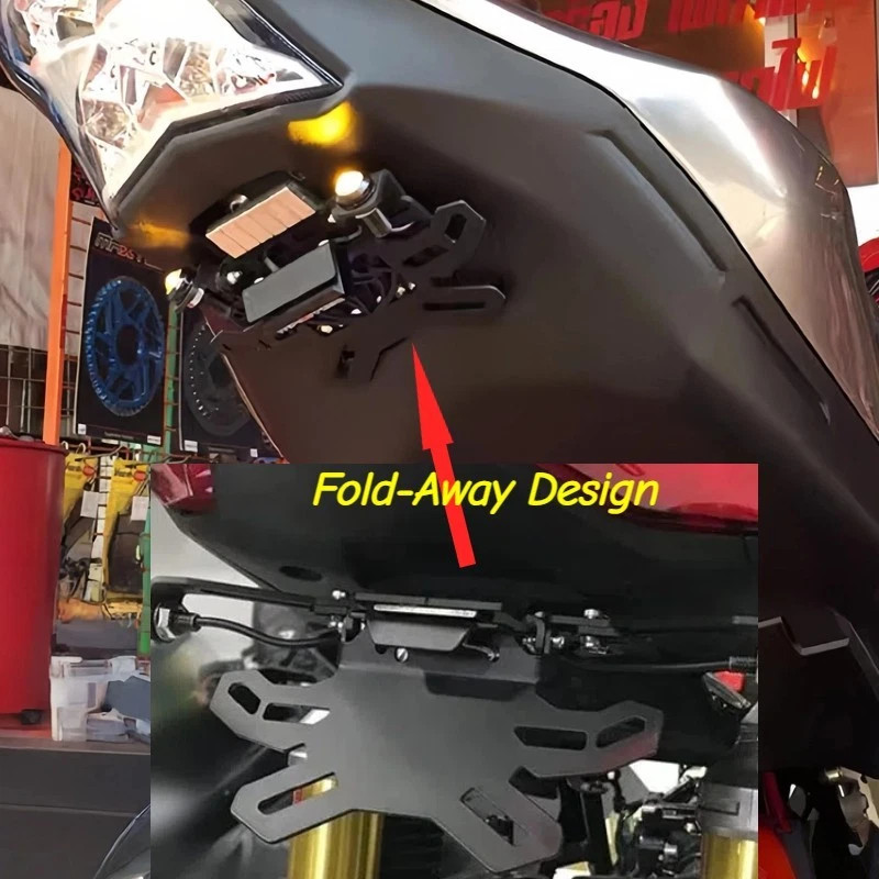 Fender Eliminators License Plate Holder Frames Bracket Mount Holders LED Lights