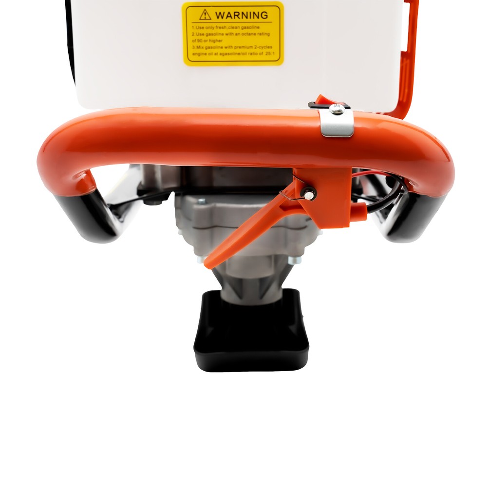 2-Stroke 52CC Gas Powered Earth Auger One Man Post Hole Digger Machine&Bit Lock