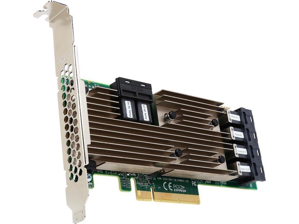 Quantum 12Gbps SAS Host Bus Adapter DNADS-UHBN-012A x8 PCIe