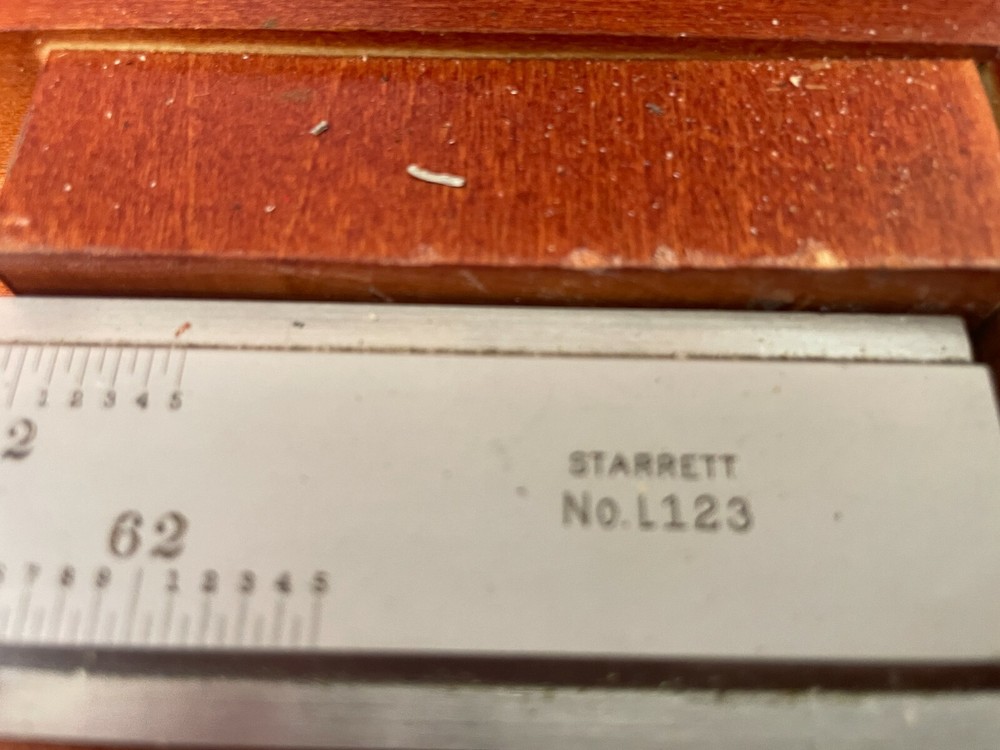 Starrett L123-60 Master Vernier Caliper