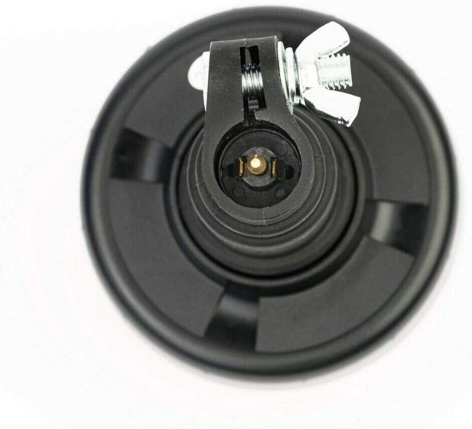 2x 12 LED Rotating Flexible DIN Pole Mount 4 Flashing Modes Warning Light Beacon