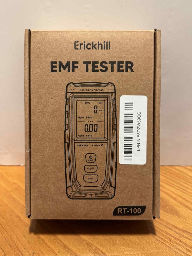 Erickhill EMF Tester RT-100 Electromagnetic Radiation Tester