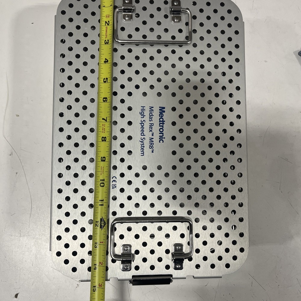 Medtronic CA850 Midas Rex MR8 High Speed System Sterilization Case