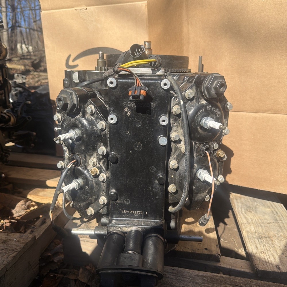 2006 Evinrude 90HP POWERHEAD Freshwater Good Compression Running Take Off