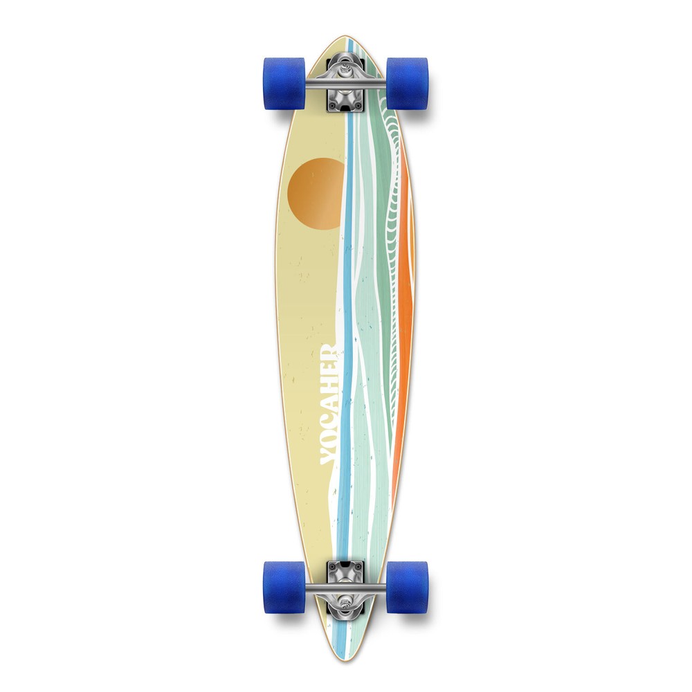 YOCAHER Longboard Complete - Earth Series - Horizon Day