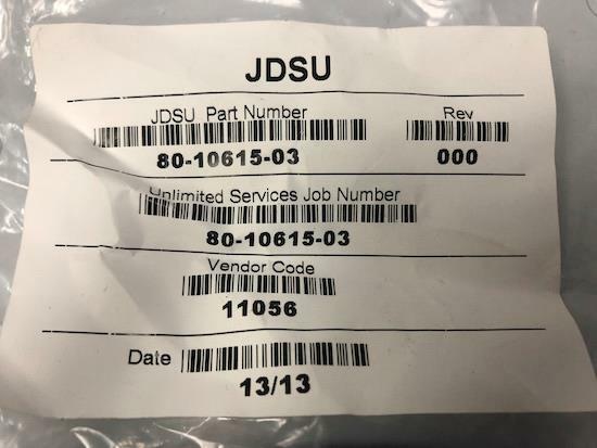 JDSU 80-10615-03 CABLE ASSY