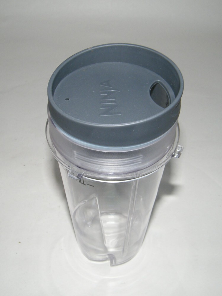 (5) NINJA BLENDER CUPS 2 BLADES 2 LIDS
