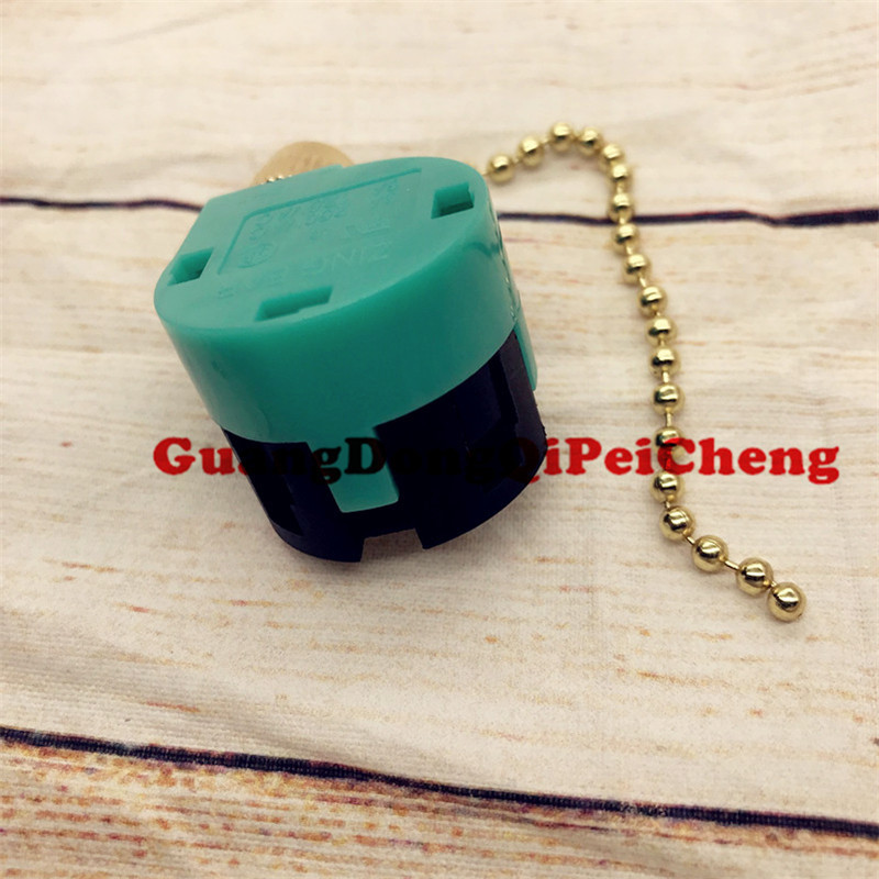 ZE-268S6 For Zing EAR Switch 3 Speed Pull Chain Control 250V/3A 125V/6A