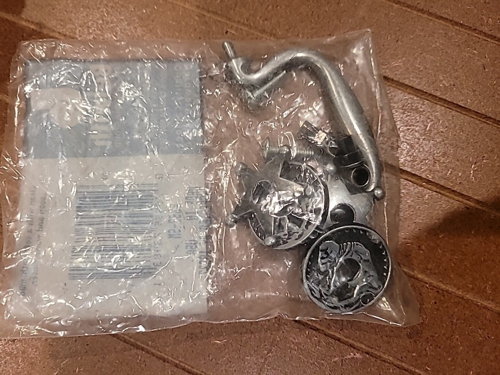 Belwith P393-SM Silver Medallion Drop Bail Pull For Drawers