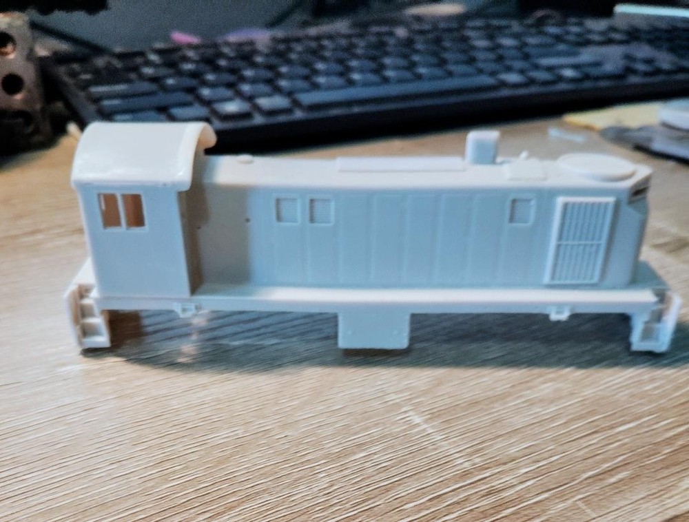HO Scale, T-6 switcher engine shell kit, PNW Resins