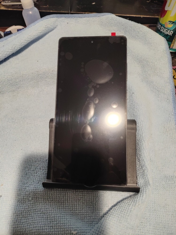 OLED Samsung Galaxy S25 Ultra Touch Screen With Frame Replacement BLACK