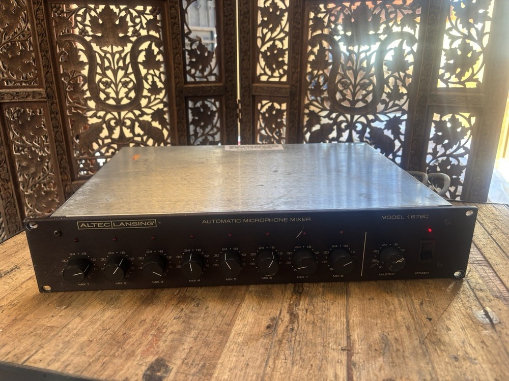 Altec Lansing 1678C 8 Channel Automatic Microphone Mixer