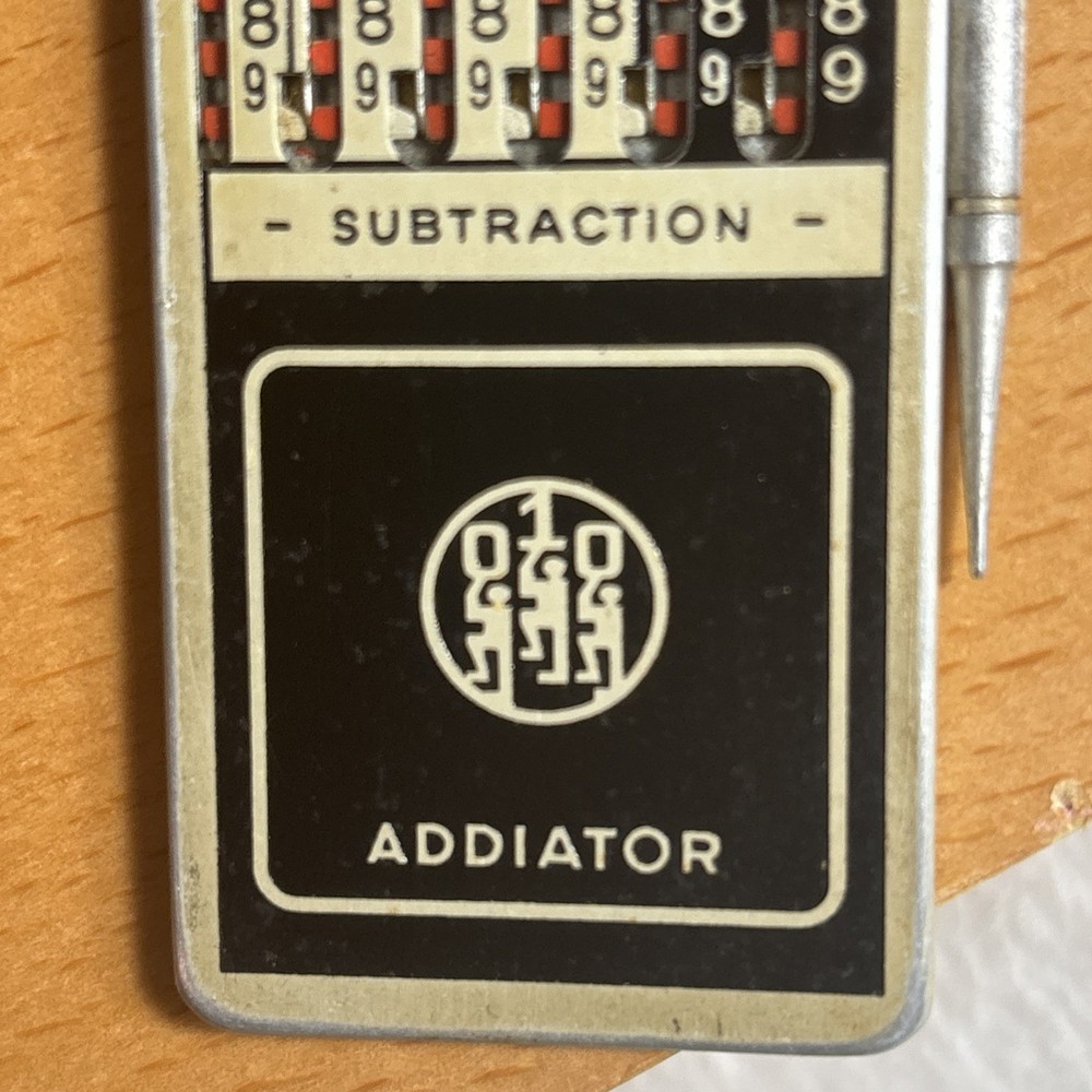 Complete ARITHMA ADDIATOR Pocket Adding Machine – Harrison Home Products NJ