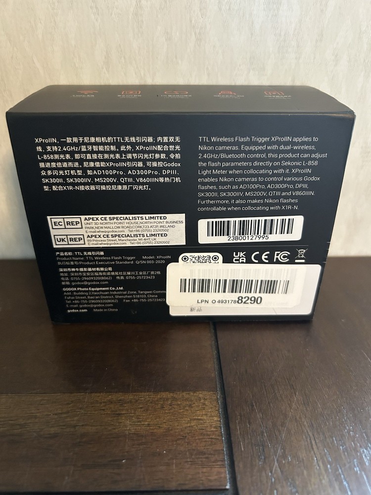 Godox XPROII-Nikon XPRO II TTL Wireless Flash Trigger Transmitter