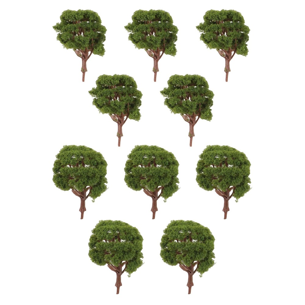 Brand New Model Tree Artificial 10pcs 8/10cm Accessories Artificial Tree
