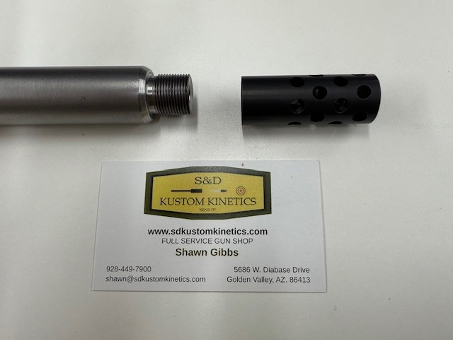 Rifle  Muzzle Brake (Barrel Threading Service)(Gun Smithing Service)