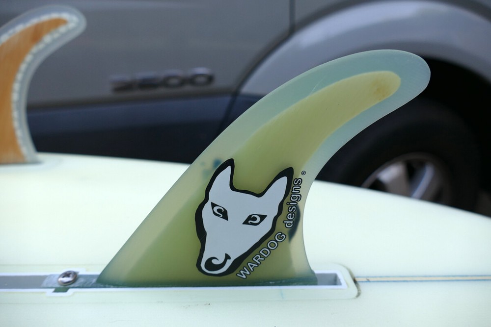 WD 4″ Bamboo Wave Center Fin