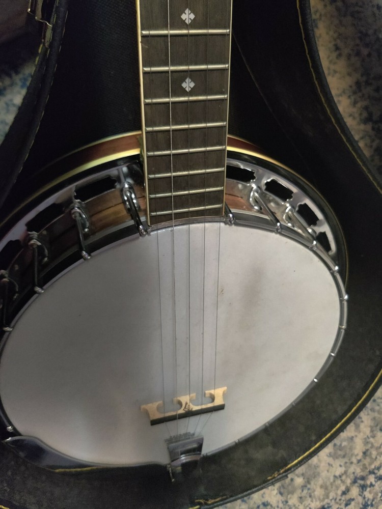 Vintage Alvarez 5 string banjo
