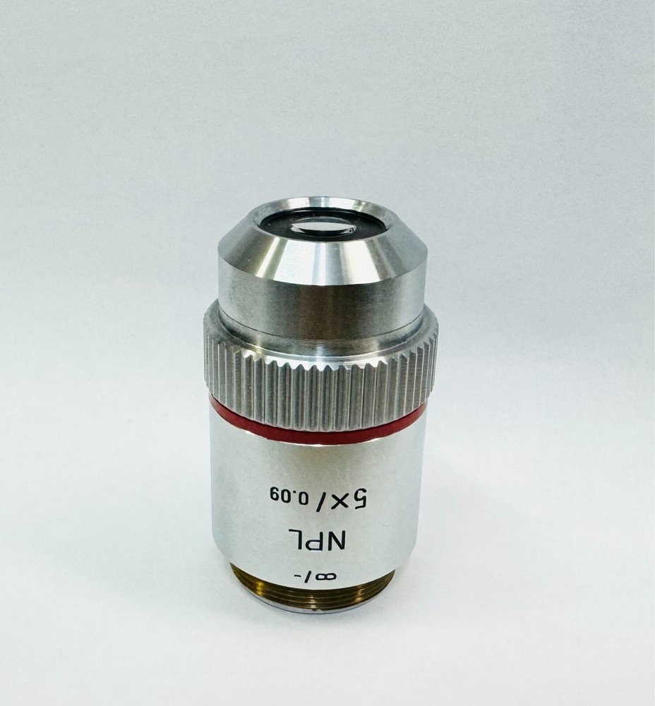 Leitz NPL 5X/0.09 Infinity Corrected Microscope Objective Lens 569199