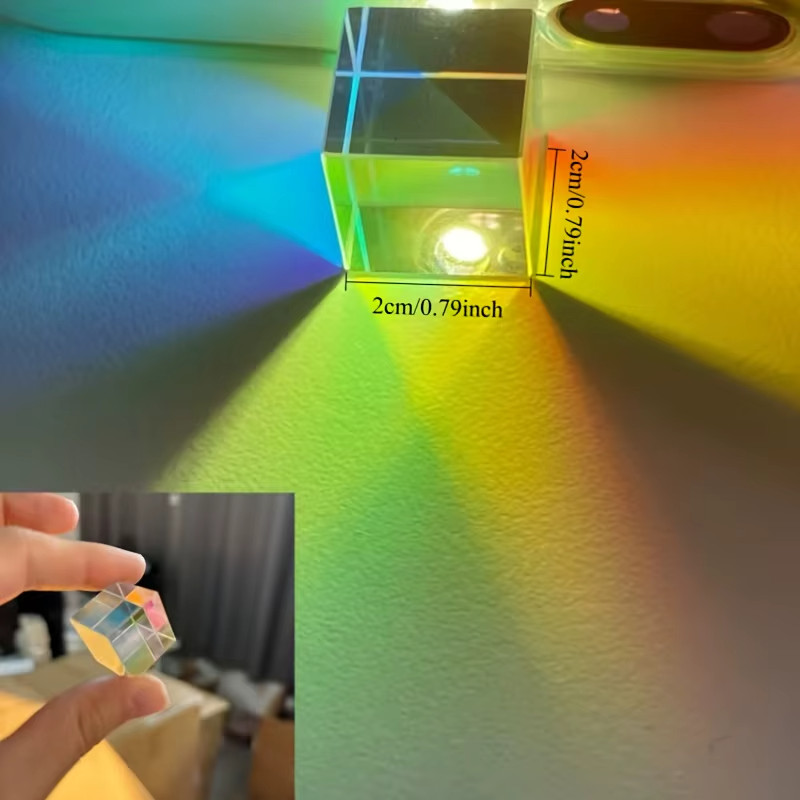 Beam Combine Cube Prism Mirror For Diode Module Toy Physics Teaching