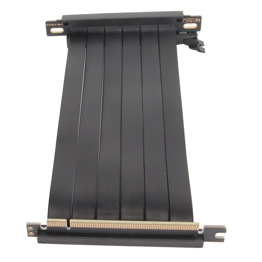 PCIE 3.0 X16 Riser Cable 180° High Speed Flexible Dual Reverse Connector GPU CHU