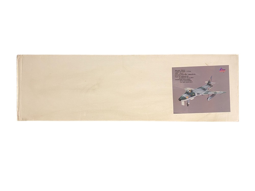 RC LANDER Technology Hawker Hunter Green/Gray Camo KIT NO Electronics NIB