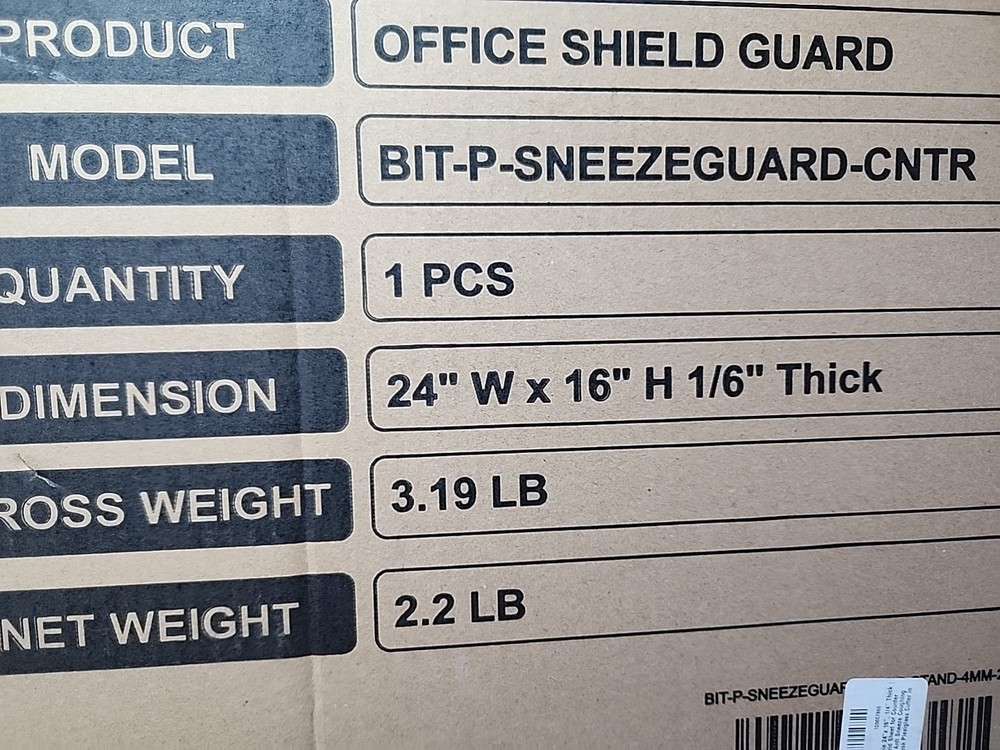 Office Shield Gaurd