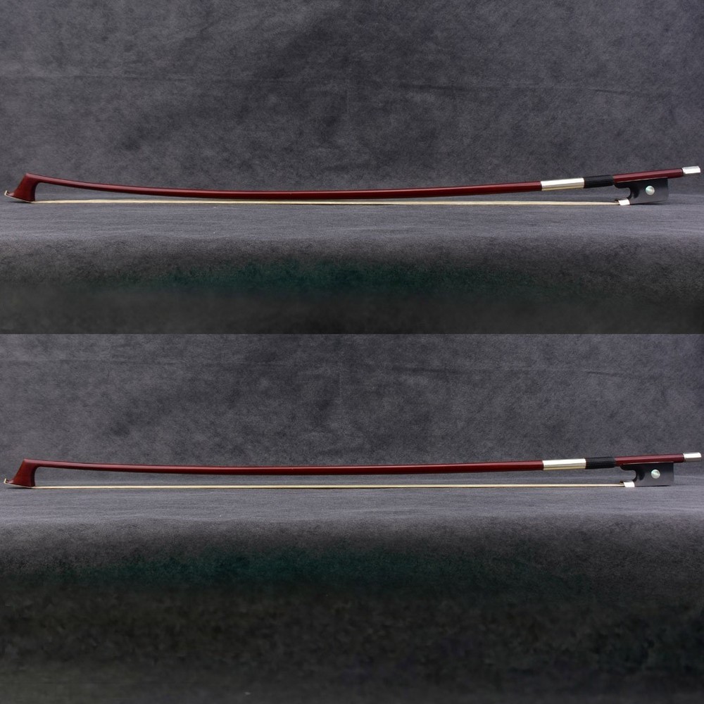 D.Peccatte Copy Pro Master Antique Pernambuco Cello Bow 4/4 Ebony Big eye Silver