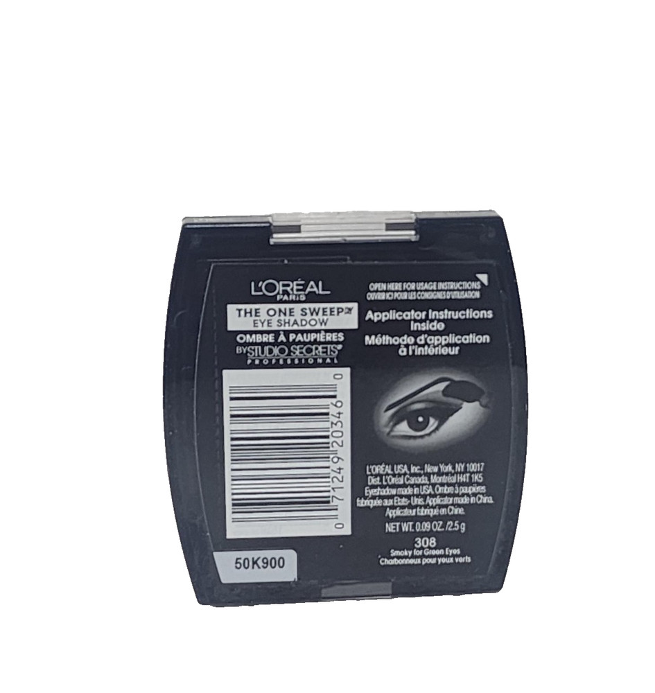 LOREAL STUDIO SECRETS THE ONE SWEEP EYE SHADOW 0.09 oz #308