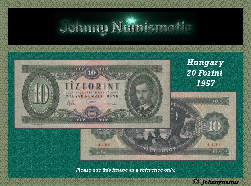 Hungary 10 Forint 1957 UNC