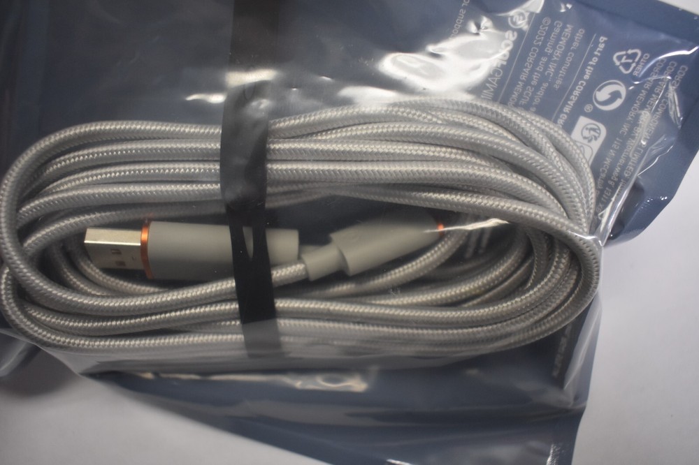 SCUF Braided USB-C Cable - Gray 10' USB Type C Charging Cable OEM