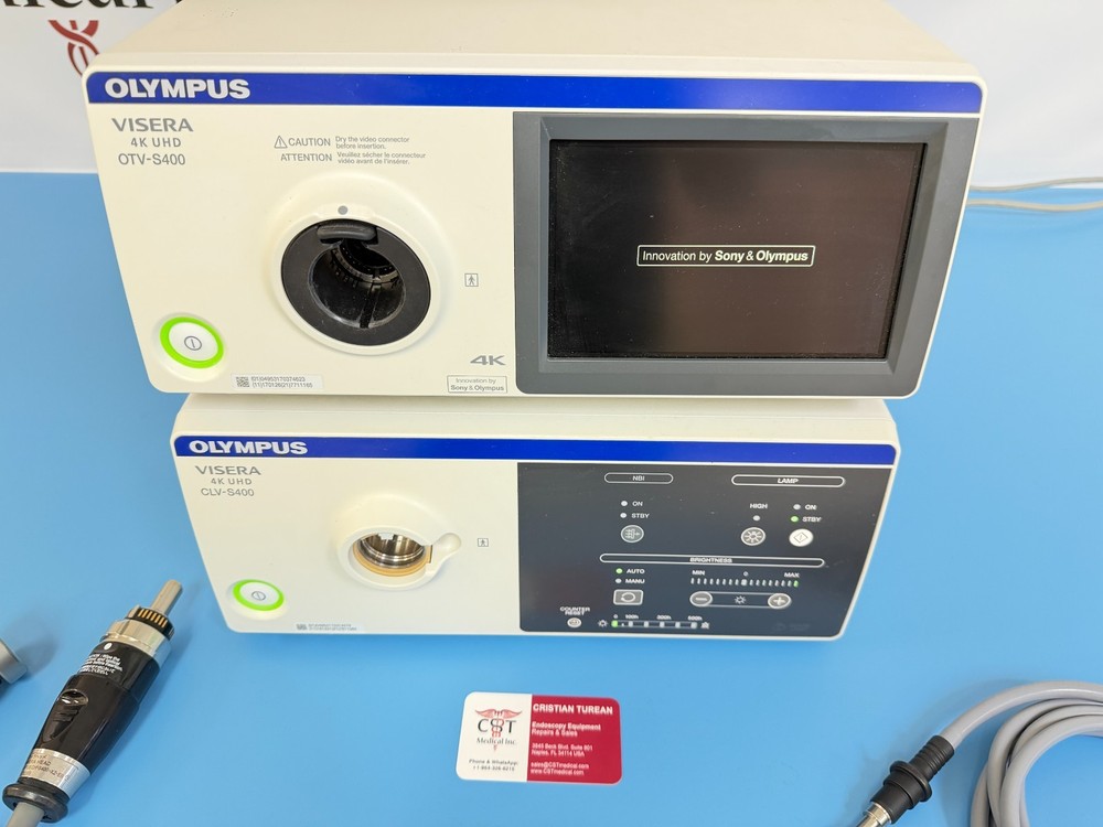 Olympus S400 4K Non-Autoclavable Camera System and Light Source