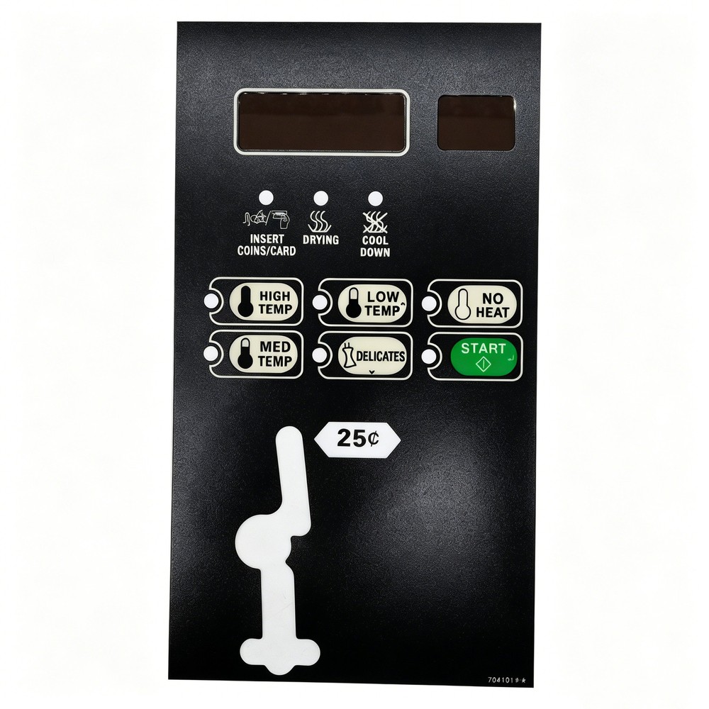 70410101 Overlay Control Stack C4 Single Black for 70450501P Tumbler Control