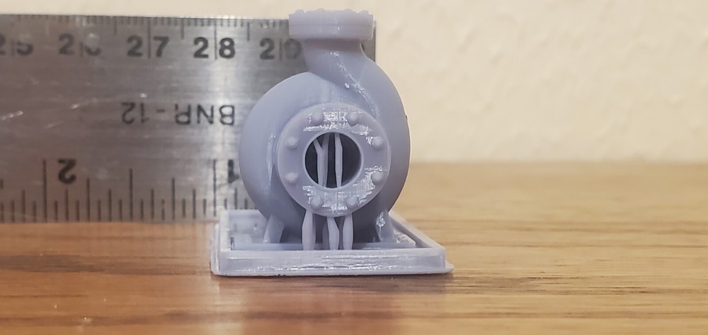 O Scale Centrifugal Pump and Motor - MEDIUM