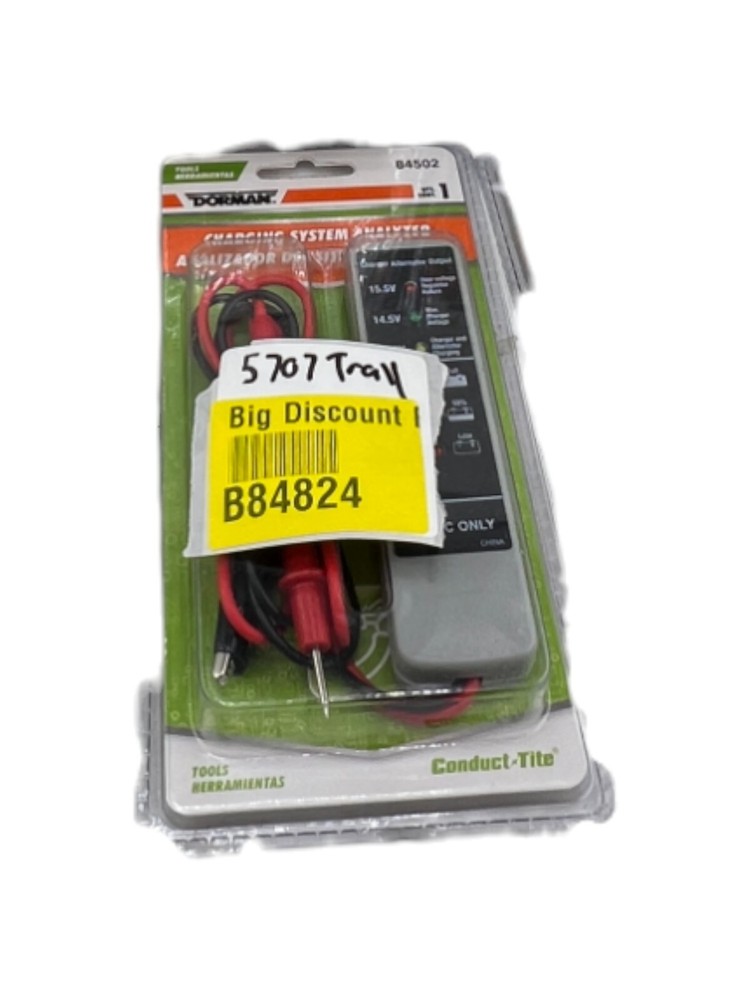 Qty 3 Dorman Genuine Conduct Charging System Tester 84502 Analyzer Tool
