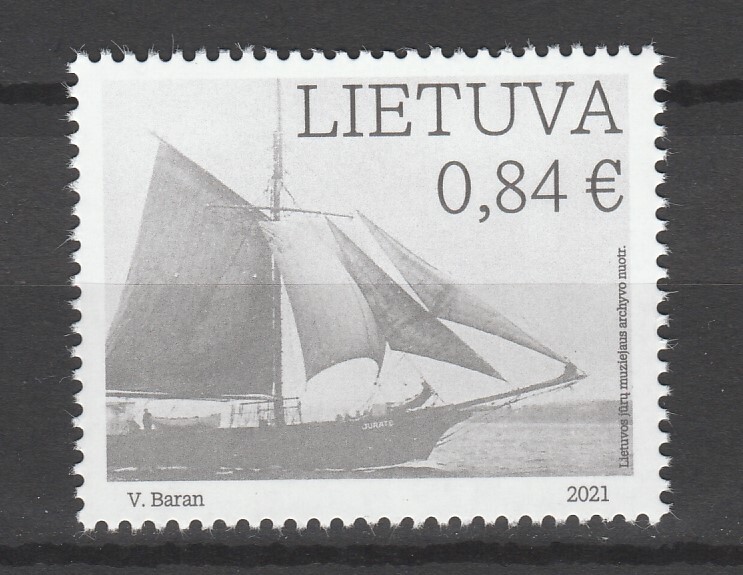 Lithuania 2021 Ships MNH stamp