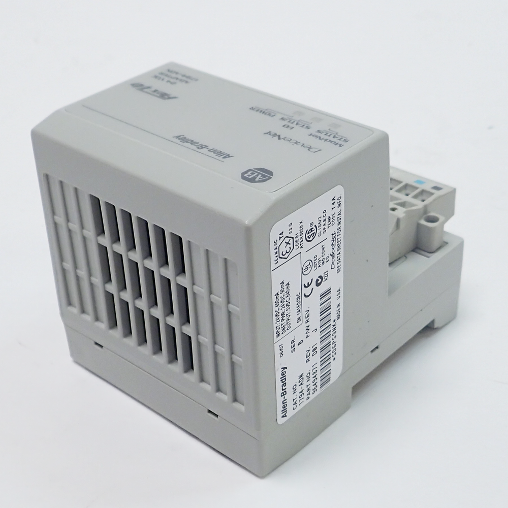 ALLEN BRADLEY 1794-ADN SER. B FLEX I/O DEVICENET COMMUNICATIONS ADAPTER