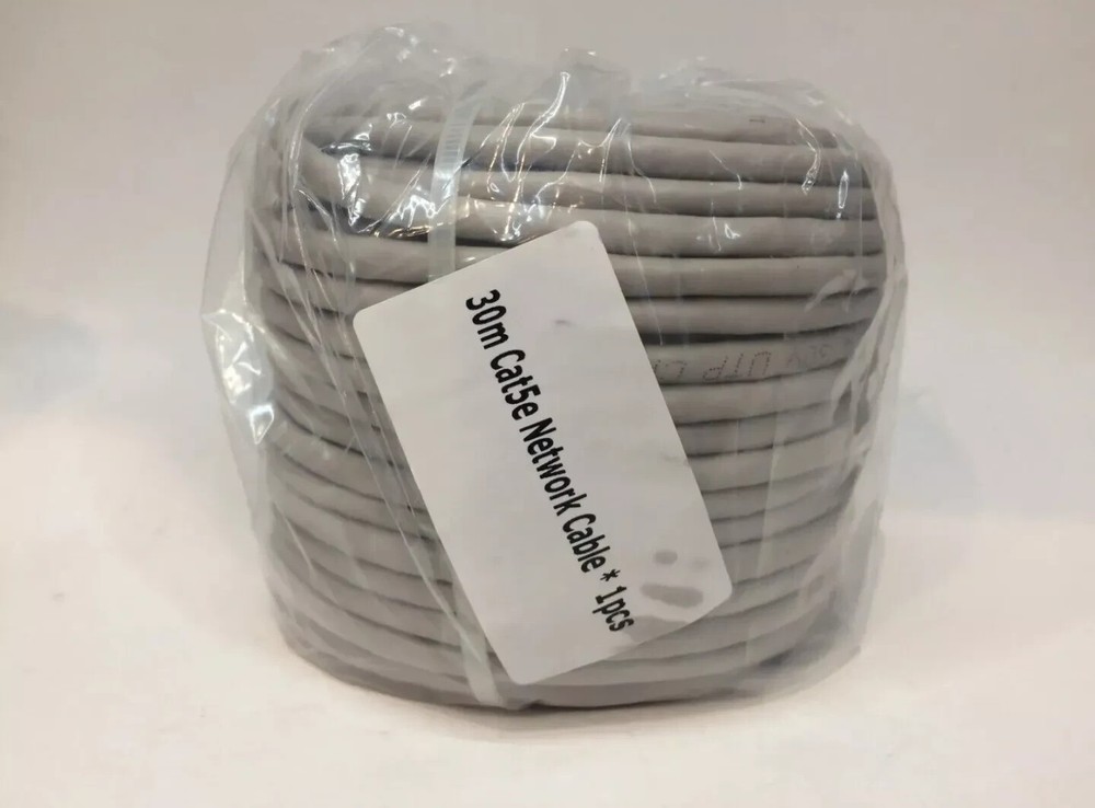 Lorex CAT5e Ethernet Camera CCTV Network Cable 100' feet/30m (NEW)