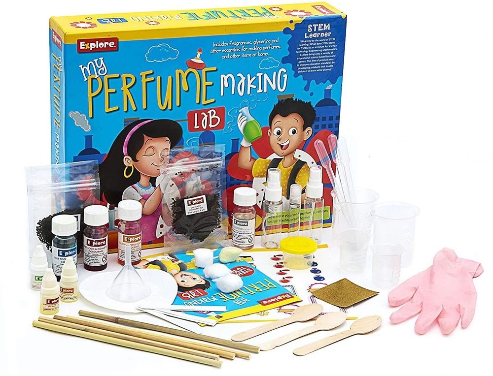 Explore STEM Learner My Perfume Making Lab Air Freshner DIY Scientist Kit