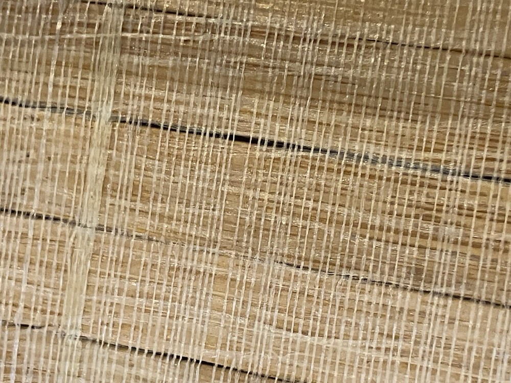 Wooden Slatted Table Runner - Fall Leaves