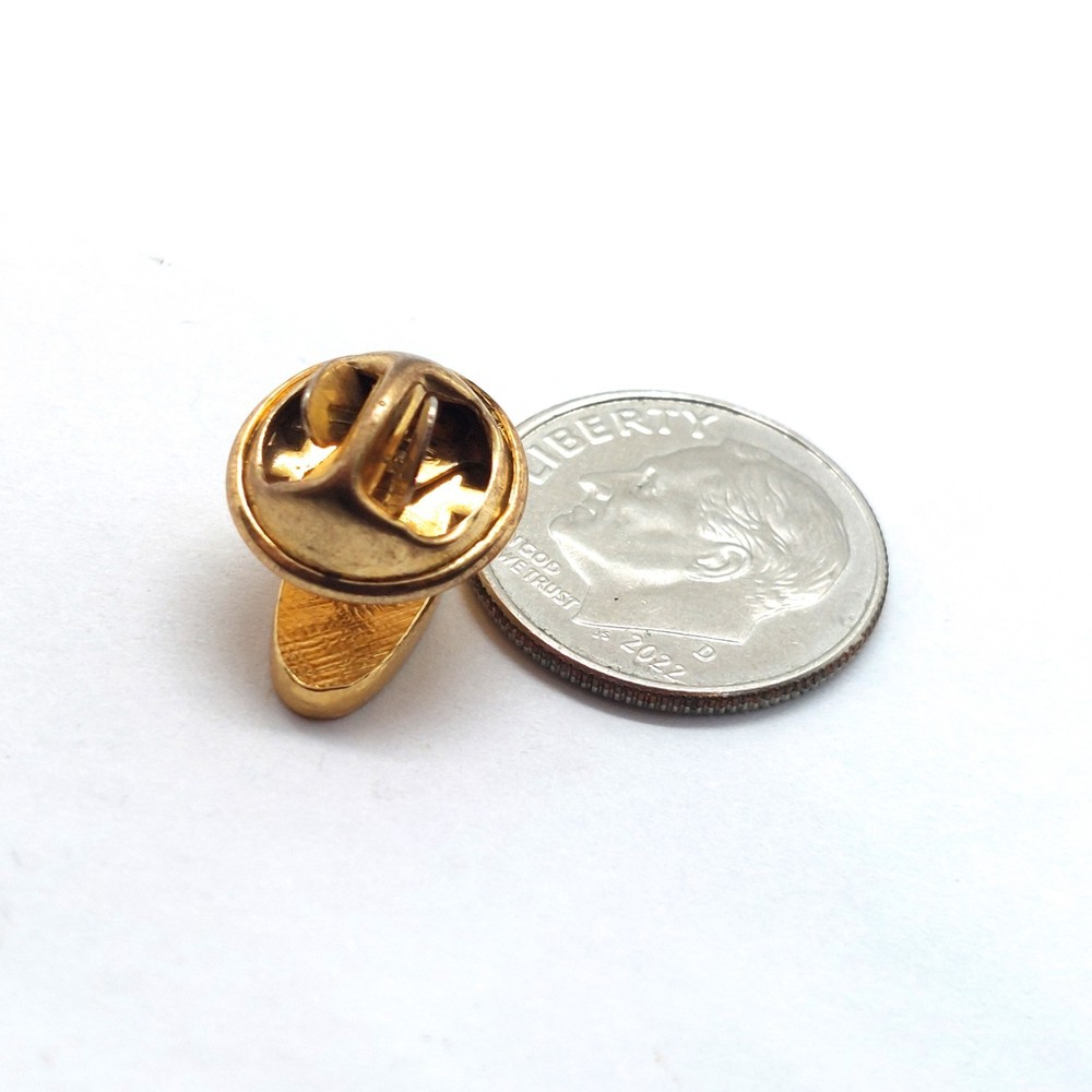 True Value Hardware Store Employee Service Merit Recognition Pin Vintage Red