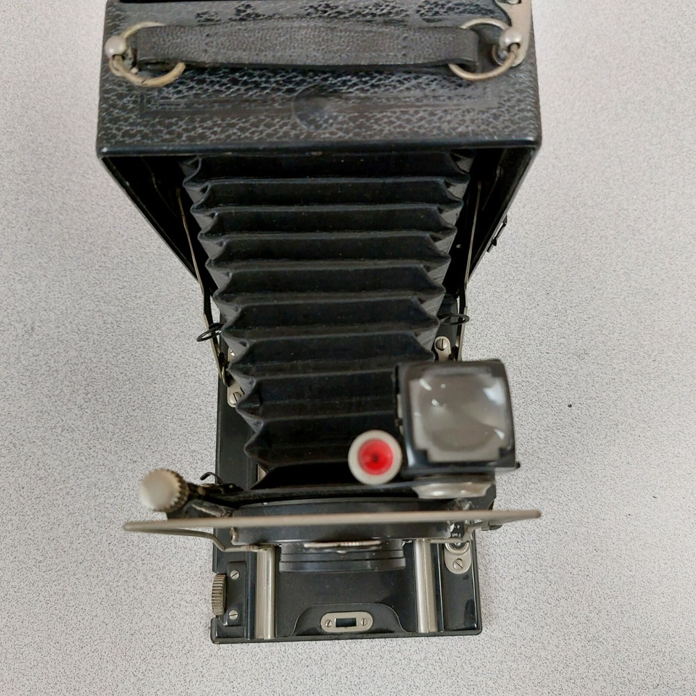 Vario Gauthier Folding Format Box Camera Steinheil Munchen Actinar Lens READ