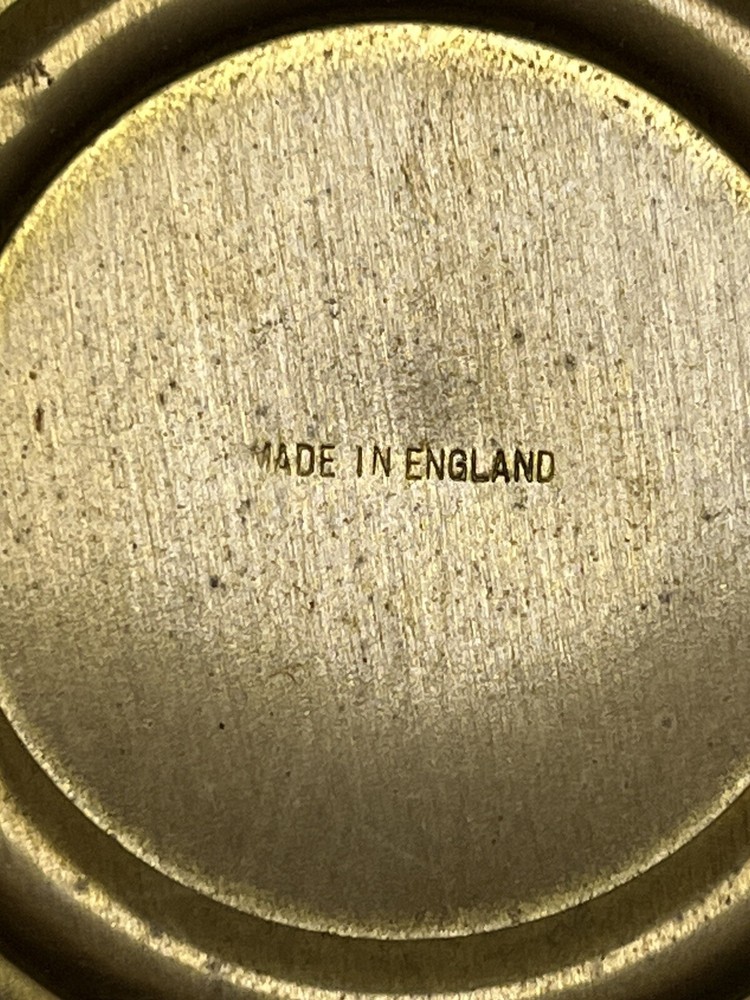 Warming Bed Pan Hammered Brass